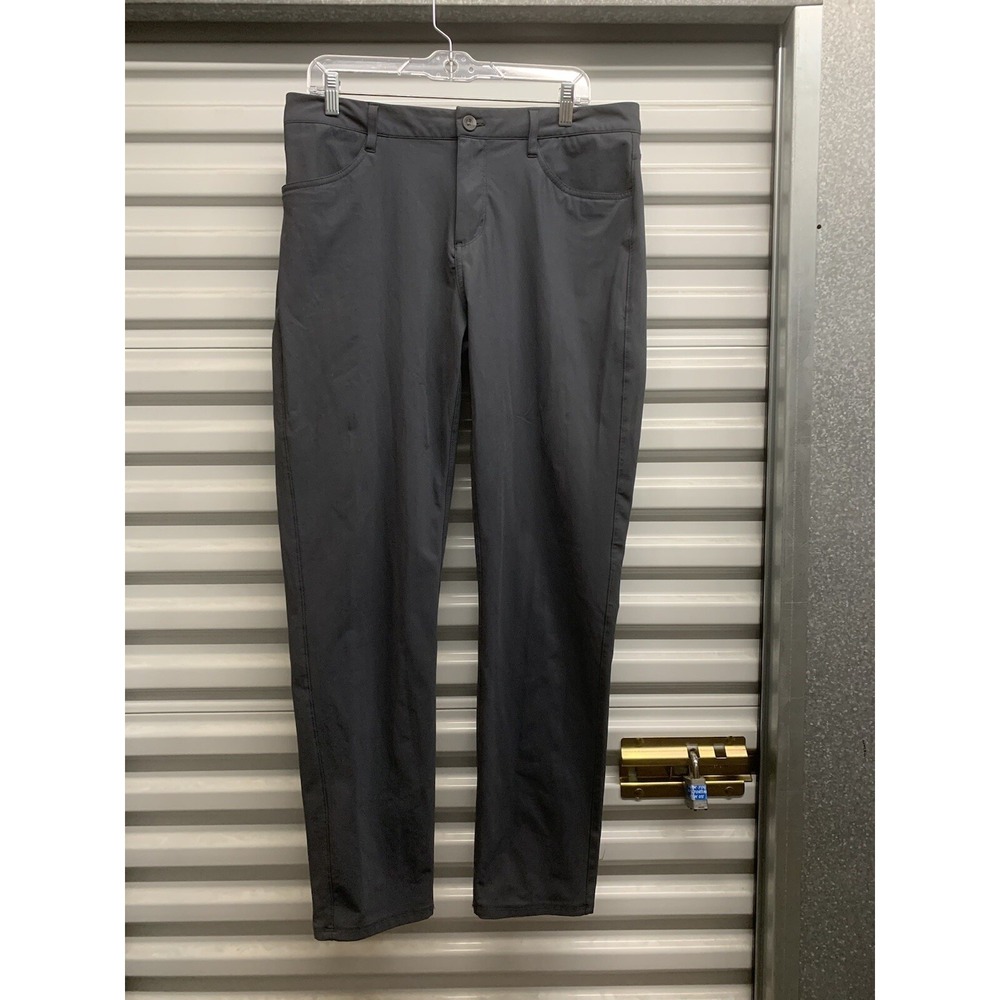 Vuori Meta Pant Men's Stretch Chino Performance Gray 33 x 31